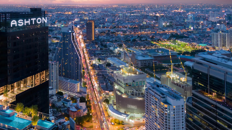 Ashton Asoke-Rama 9 building in Bangkok