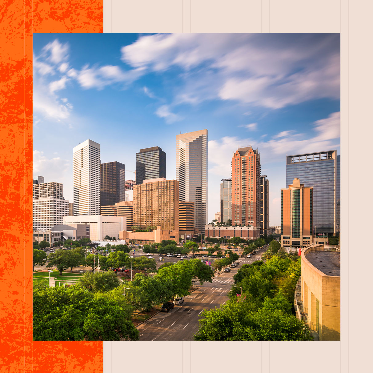 Houston's cityline