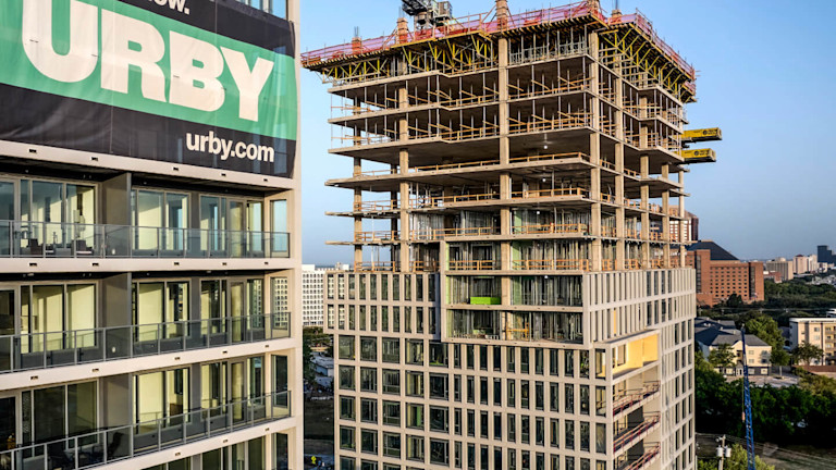An image of a building in the process of construction